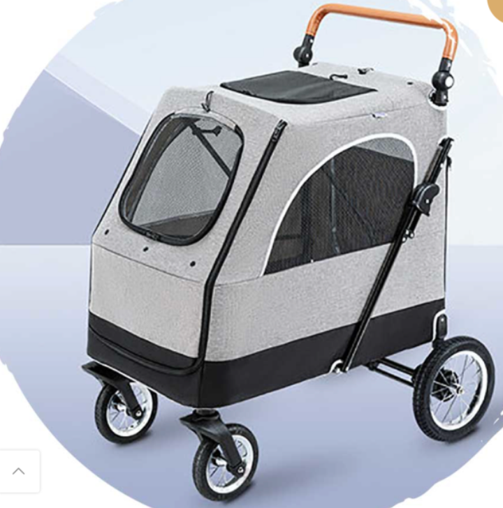 Bello大狗 四輪萬向可摺狗狗手推車 (寵物承重:55kg)