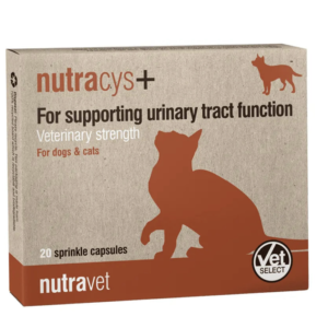 Nutravet - Nutracys+ 泌尿道功能營養膠囊 (貓狗合用) 220 粒