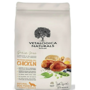 Vetalogica Naturals - Grain Free And Hormone Free Chicken Food For Adult Dogs